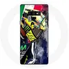 Image de Coque pour Samsung Galaxy Note 9 Valentino Rossi Pilote de vitesse champion Maniacase