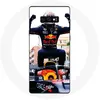 Image de Coque pour Samsung Galaxy Note 9 Formule 1 Max Verstappen Pilote automobile F1 noir rouge et jaune Maniacase