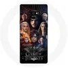 Image de Coque pour Samsung Galaxy Note 9 Game of Thrones Saison 8 Le Trône de Fer L'affiche de L'équipage Logo Aigle Gris Maniacase
