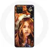 Image de Coque pour Samsung Galaxy A12 Blackpink Rosé Poster Fanart Maniacase