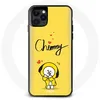 Image de Coque pour Iphone 13 Mini BTS Bangtan Garçons BT21 Chimmy de Jimin Fond Jaune Maniacase
