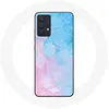 Image de Coque pour Samsung Galaxy A13 4G / A13 4G Lite Fond bleu rose Maniacase