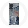 Image de Coque pour Samsung Galaxy A13 4G / A13 4G Lite Fond de texture abstraite gris Maniacase