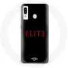 Image de Coque pour Samsung Galaxy A20e Elite Saison 5 Logo Rouge Fond Noir Maniacase
