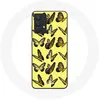 Image de Coque pour Samsung Galaxy A13 4G / A13 4G Lite Papillons Fond Jaune Maniacase
