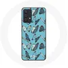 Image de Coque pour Samsung Galaxy A13 4G / A13 4G Lite Papillons Fond Bleu Maniacase
