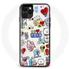 Image de Coque pour Iphone 12 Pro Max BTS Bangtan Sonyeondan BT21 Van Tata Chimmy Cooky Rj Koya Mang Et Shooky Maniacase