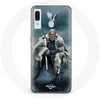 Image de Coque pour Samsung Galaxy A20e Vikings Série Saison 6 Ragnar Lothbrok logo V Epée Gris Fond Brouillard Maniacase