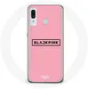 Image de Coque pour Samsung Galaxy A20e Blackpink Groupe de K-pop Logo Fond Rose Maniacase