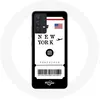 Image de Coque pour Samsung Galaxy A13 4G / A13 4G Lite Billet d'avion New York Maniacase