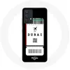 Image de Coque pour Samsung Galaxy A13 4G / A13 4G Lite Billet d'avion Dubai Maniacase