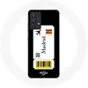 Image de Coque pour Samsung Galaxy A13 4G / A13 4G Lite Billet d'avion Madrid Espagne Maniacase