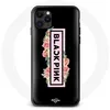Image de Coque pour Iphone 11 Blackpink Groupe de K-pop Logo Noir Rose Fond Noir Maniacase