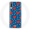 Image de Coque pour Samsung Galaxy A70 BTS Bangtan Garçons BT21 TATA de V Fond Bleu Maniacase
