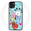 Image de Coque pour Iphone 13 Pro BTS BT21 Van Tata Chimmy Cooky Rj Koya Shooky Et Mang Maniacase