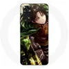 Image de Coque pour Xiaomi Redmi Note 11 4G Attaque des Titans Levi Ackerman Maniacase
