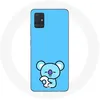 Image de Coque pour Samsung Galaxy A71 Bangtan BTS BT21 Koya RM Fond Bleu Maniacase