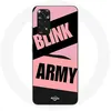 Image de Coque pour Xiaomi Redmi Note 11S 4G BTS ARMY Et Blackpink Blink Rose Noir Maniacase