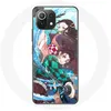 Image de Coque pour Xiaomi Mi 11 Lite Tanjiro et Nezuko Demon Slayer Kimetsu no Yaiba Anime Maniacase