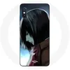 Image de Coque pour Xiaomi Redmi Note 5 Pro Mikasa Ackerman Attaque des Titans Manga Anime Maniacase