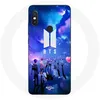 Image de Coque pour Xiaomi Redmi Note 5 AI Dual Camera Bangtan Sonyeondan BTS Fanart Logo Maniacase