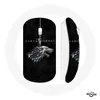 Image de Souris Sans Fil Game of Thrones Saison 8 Le Trône de Fer La maison Stark Logo L'hiver arrive Maniacase