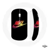 Image de Souris Sans Fil Nike Logo Couleur fond noir Maniacase
