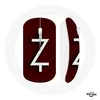 Image de Souris Sans Fil Ozark Saison 4 Logo Z Blanc Fond Rouge Maniacase