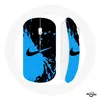 Image de Souris Sans Fil Nike Logo Bleu et Noir Maniacase