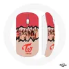 Image de Souris Sans Fil TWICE Logo Rouge Affiche Maniacase