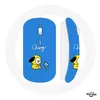 Image de Souris Sans Fil Bangtan BTS BT21 Chimmy Jimin Fond Bleu Maniacase