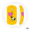 Image de Souris Sans Fil BTS Bangtan Garçons BT21 Chimmy Jimin Fond Orange Maniacase