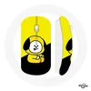 Image de Souris Sans Fil BTS Bangtan Garçons BT21 Chimmy Jimin Fond Jaune Noir Maniacase