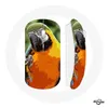 Image de Souris Sans Fil Aras Perroquet Orange vert Maniacase