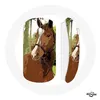 Image de Souris Sans Fil Quarter Horse Marron Race de cheval Maniacase