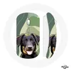 Image de Souris Sans Fil Beauceron Noir Race de chiens Maniacase