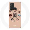Image de Coque pour Samsung Galaxy A52 BTS TinyTAN Animation Affiche RM Jin Suga J-Hope Jimin V Et Jungkook Maniacase