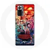 Image de Coque pour Xiaomi Redmi Note 10 Pro Stranger Things Teaser Saison 4 Affiche Personnages Art Maniacase