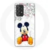 Image de Coque pour Samsung Galaxy A33 5G Mickey Mouse Fleurs Coeurs Maniacase
