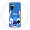 Image de Coque pour Xiaomi Redmi Note 10 Pro Stitch mignon fond bleu Maniacase