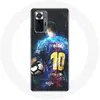 Image de Coque pour Xiaomi Redmi Note 10 Pro Lionel Messi Club de football de Barcelone FCB Maniacase