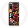 Image de Coque pour Xiaomi Redmi Note 10 Pro Avengers invaders Anciens soldats Maniacase
