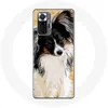 Image de Coque pour Xiaomi Redmi Note 10 Pro Épagneul japonais Noir et Blanc Race de chiens Maniacase