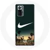 Image de Coque pour Xiaomi Redmi Note 10 Pro Nike logo palmier miami Maniacase