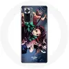Image de Coque pour Xiaomi Redmi Note 10 Pro Tanjiro Nezuko et Inosuke Slayer Kimetsu no Yaiba Manga Maniacase