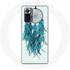 Image de Coque pour Xiaomi Redmi Note 10 Pro Attrape Rêve Bleu Fond Blanc Maniacase