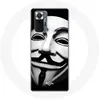 Image de Coque pour Xiaomi Redmi Note 10 Pro Nous Sommes Légion Masque Anonyme Maniacase