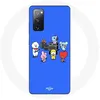 Image de Coque pour Samsung Galaxy S20 FE BTS BT21 Tata Chimmy Cooky Rj Koya Shooky Et Mang Jouent De la musique Fond Bleu Maniacase