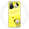 Image de Coque pour Samsung Galaxy S20 FE BTS Bangtan BT21 Chimmy Jimin Fond Jaune Maniacase