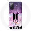 Image de Coque pour Samsung Galaxy S20 FE BTS Bangtan Affiche Signature Logo Noir Maniacase